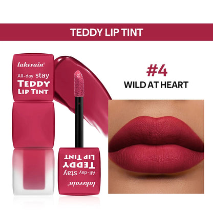 Teddy Tint PlushKiss – All-Day Velvet Lip Glam Lakerain Makeup Store