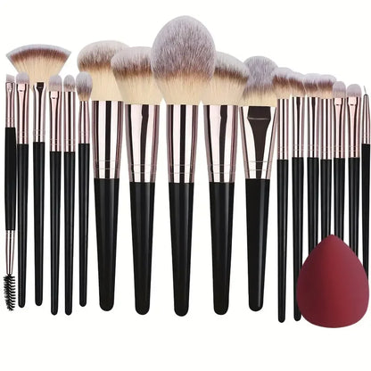 💄✨ Professional 3/20PCS Makeup Brushes Set – Soft & Fluffy Beauty Tools