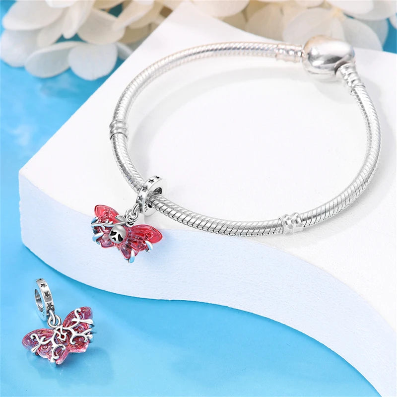 ✨ 925 Sterling Silver Halloween Charms – 🧙‍♀️ Witch, 💀 Skeleton, 👻 Ghost & 🎃 Pumpkin | Pandora-Style Bracelet Compatible