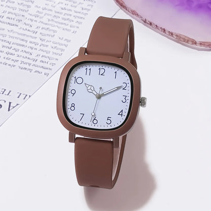 🐻 Fashion Brand Bear Women’s Quartz Watch – 2024 Casual Jelly Silicone Style