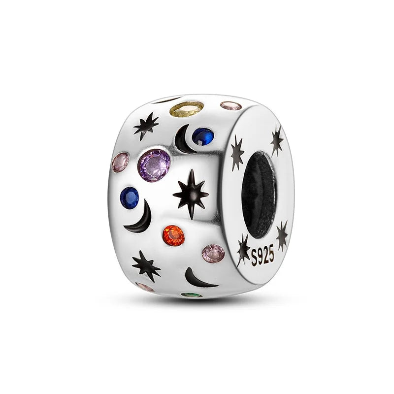 ✨ 925 Sterling Silver Halloween Charms – 🧙‍♀️ Witch, 💀 Skeleton, 👻 Ghost & 🎃 Pumpkin | Pandora-Style Bracelet Compatible