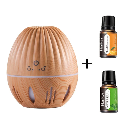 🌿 Aromatherapy Fragrant Oil Humidifier Vaporizer – Ultrasonic Diffuser with Essential Oils & Remote 🎁