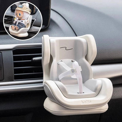 Labubu Car Seat Air Vent Decoration – Cute Second Gen Storage Accessory & Gift