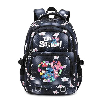 Lilo Stitch Large Capacity Backpack – Lightweight Daypack for School, Travel & Casual Use
