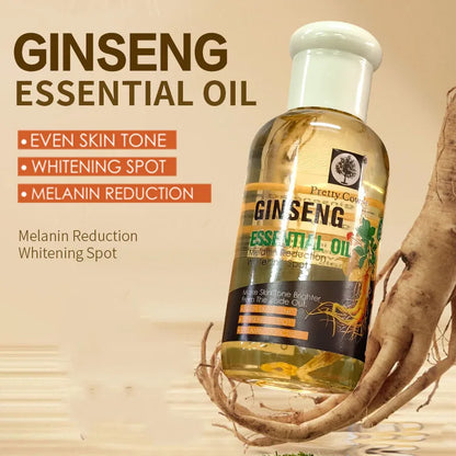 🌿 75ml Ginseng Face Oil – Lightweight, Hydrating & Firming for All Skin Types