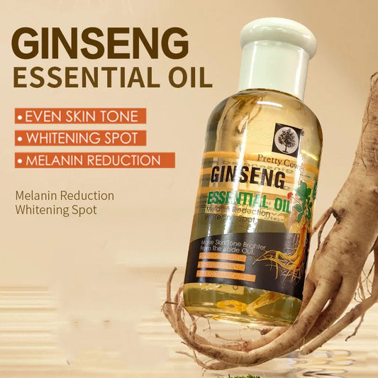 🌿 75ml Ginseng Face Oil – Lightweight, Hydrating & Firming for All Skin Types