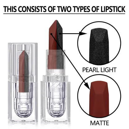 💄 Wasserfester, lang anhaltender matter Lippenstift – Feuchtigkeitsspendend &amp; klebt nicht 💋