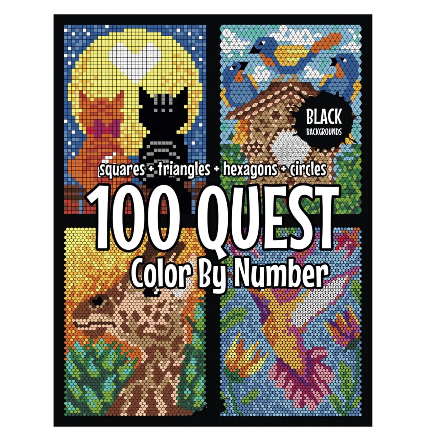 100 Stress-Relief Coloring Pages Book – Mindfulness & Relaxation for All Ages
