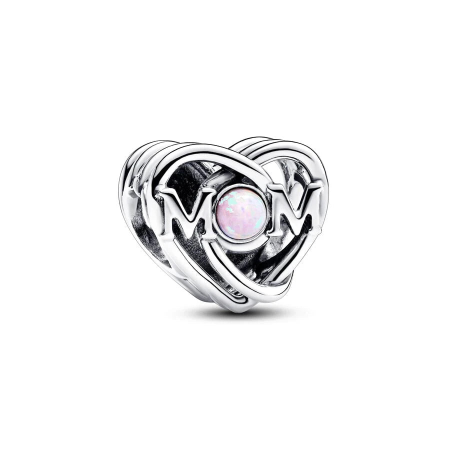 ✨ 925 Silver DIY Charms – 🎈 Hot Air Balloon, 💖 Mother & Daughter Hearts, 💗 Pink Murano Glass | Pandora-Style Bracelet Compatible