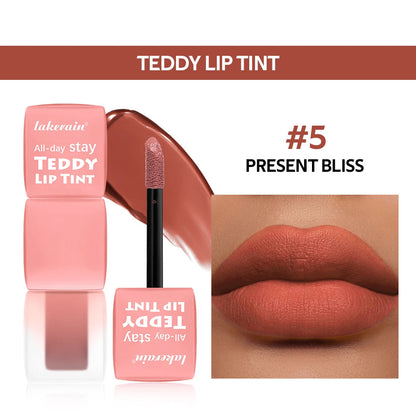 Teddy Tint PlushKiss – All-Day Velvet Lip Glam Lakerain Makeup Store