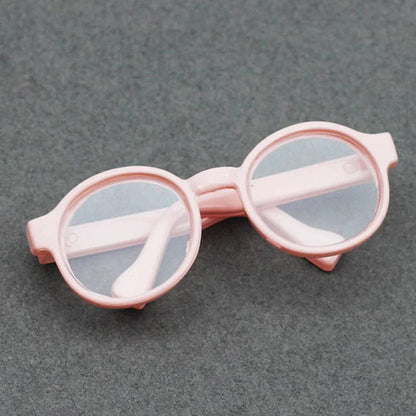 Mini Doll Glasses – 6.5cm Accessory for 15cm Labubu & 1/3 BJD Dolls (11 Colors)