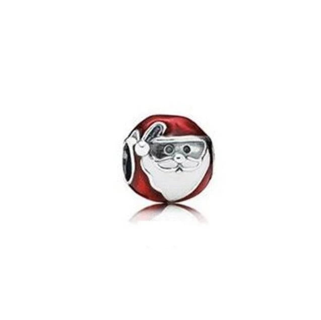 ✨ 925 Silver Christmas Charms – 🍪 Gingerbread, 🦌 Elk & ⛄ Snowman | Pandora-Style Bracelet Compatible