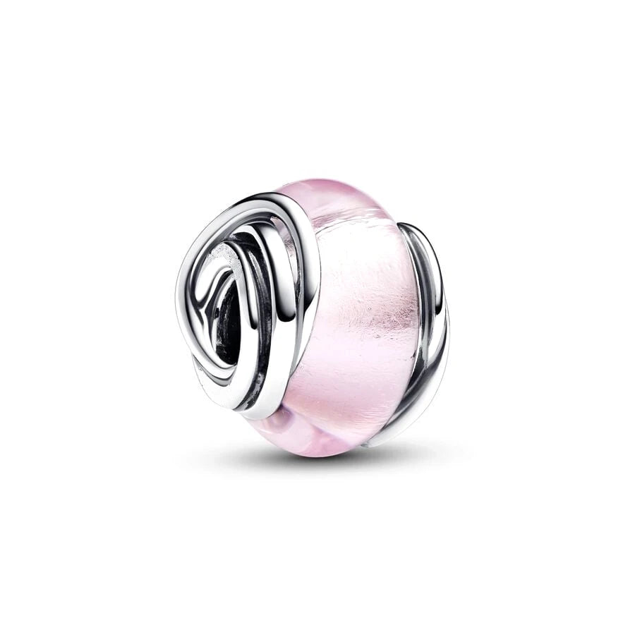 ✨ 925 Silver DIY Charms – 🎈 Hot Air Balloon, 💖 Mother & Daughter Hearts, 💗 Pink Murano Glass | Pandora-Style Bracelet Compatible