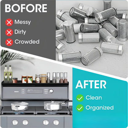 🧲 Space-Saving Magnetic Rack – Kitchen Organizer for Spices, Utensils, and More 🍳
