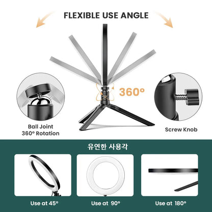💡 16cm LED Ring Light – Perfect Lighting Made Simple