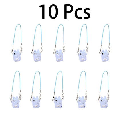 Cartoon Camera & Phone Bag Accessory – For Labubu / Crybaby Dolls | Plush Pendant Gift