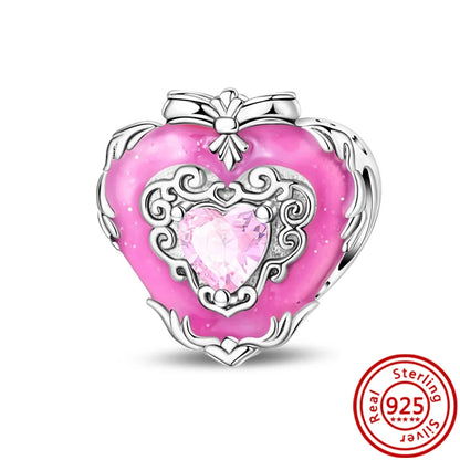 ✨ 925 Silver Gold-Plated Charms – ✨ Sparkling Dangle Beads | Pandora-Style Bracelet Compatible