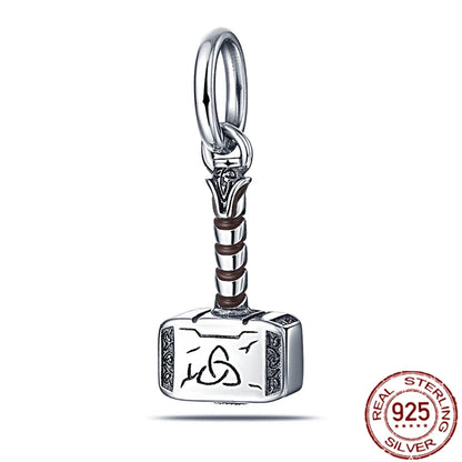 ✨ 925 Silver Marvel Charms – 🕷️ Deadpool & 🐺 Wolverine | Pandora-Style Bracelet Compatible