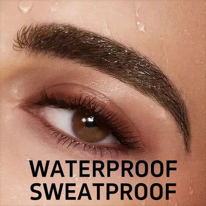 ✨ Angled Square Brush – Microblade Brow Effect 💖 Long-lasting Eyebrow Dye ⏰