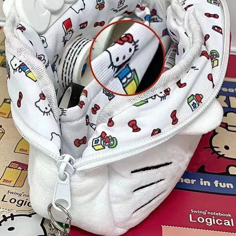 Kawaii Hello Kitty Plush Pencil Case 🎀