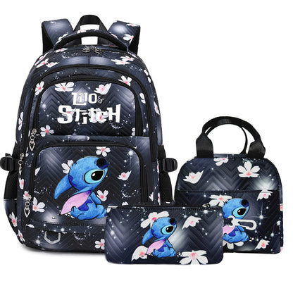 Lilo Stitch Large Capacity Backpack – Lightweight Daypack for School, Travel & Casual Use