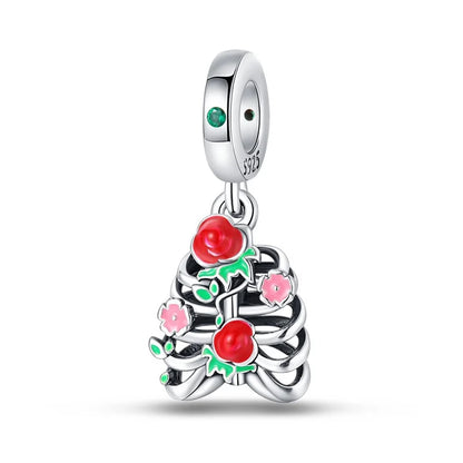 ✨ 925 Sterling Silver Halloween Charms – 🧙‍♀️ Witch, 💀 Skeleton, 👻 Ghost & 🎃 Pumpkin | Pandora-Style Bracelet Compatible