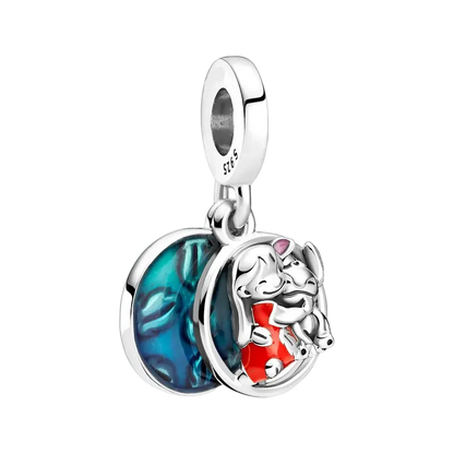 ✨ Miniso Disney Charms – Mickey, Minnie, Marie Cat & Stitch | Pandora-Style Bracelet Compatible