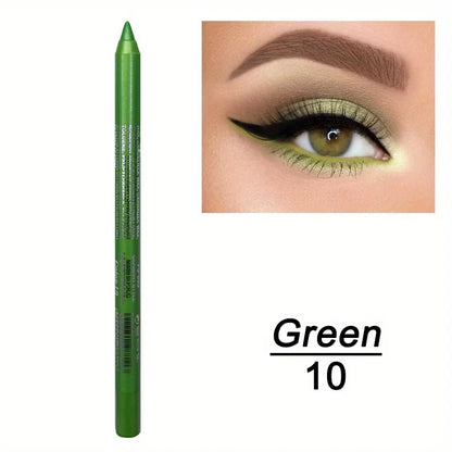 🌈 Wischfester Eyeliner mit hohem Glanz ✨ Wasserfest und kräftige Farben, die den ganzen Tag halten!