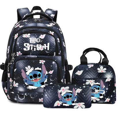 Lilo Stitch Large Capacity Backpack – Lightweight Daypack for School, Travel & Casual Use