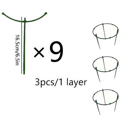 No-Fuss Plant Supports – Simple, Sturdy Garden Stability