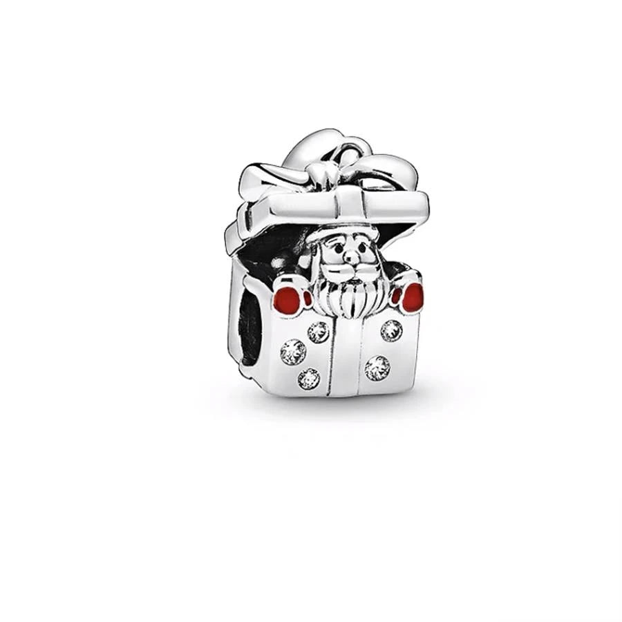 ✨ 925 Silver Christmas Charms – 🍪 Gingerbread, 🦌 Elk & ⛄ Snowman | Pandora-Style Bracelet Compatible