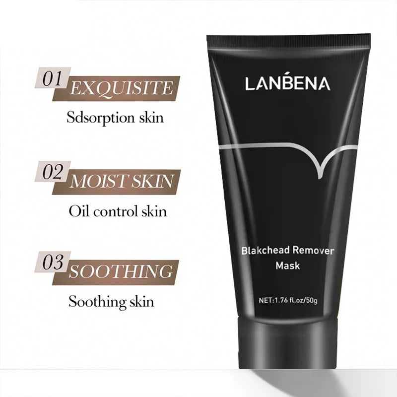 🌿 Blackhead Remover Mask – Deep Cleaning & Pore Shrinking Treatment
