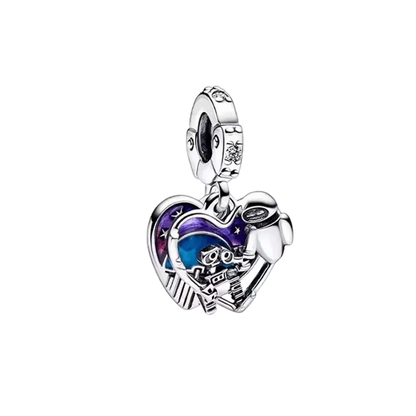 ✨ Miniso Disney Charms – Mickey, Minnie, Marie Cat & Stitch | Pandora-Style Bracelet Compatible