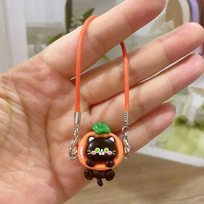 Mini Resin Flocking 3D Bichon Frise Dog Pendant Charm – for 15cm & 17cm Labubu Dolls