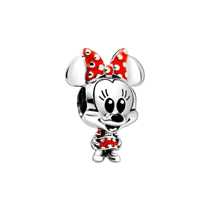 ✨ Miniso Disney Charms – Mickey, Minnie, Marie Cat & Stitch | Pandora-Style Bracelet Compatible