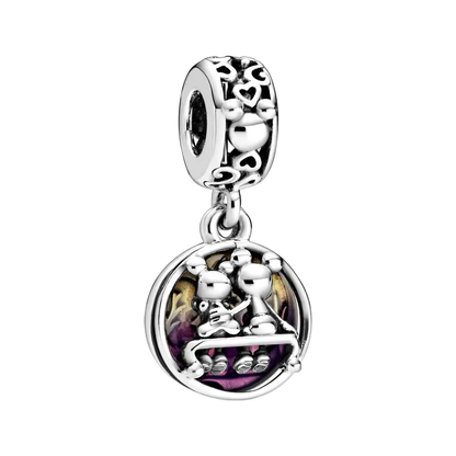 ✨ Miniso Disney Charms – Mickey, Minnie, Marie Cat & Stitch | Pandora-Style Bracelet Compatible