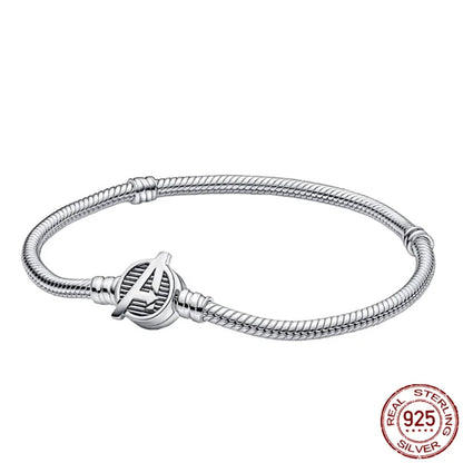 ✨ 925 Silver Marvel Charms – 🕷️ Deadpool & 🐺 Wolverine | Pandora-Style Bracelet Compatible