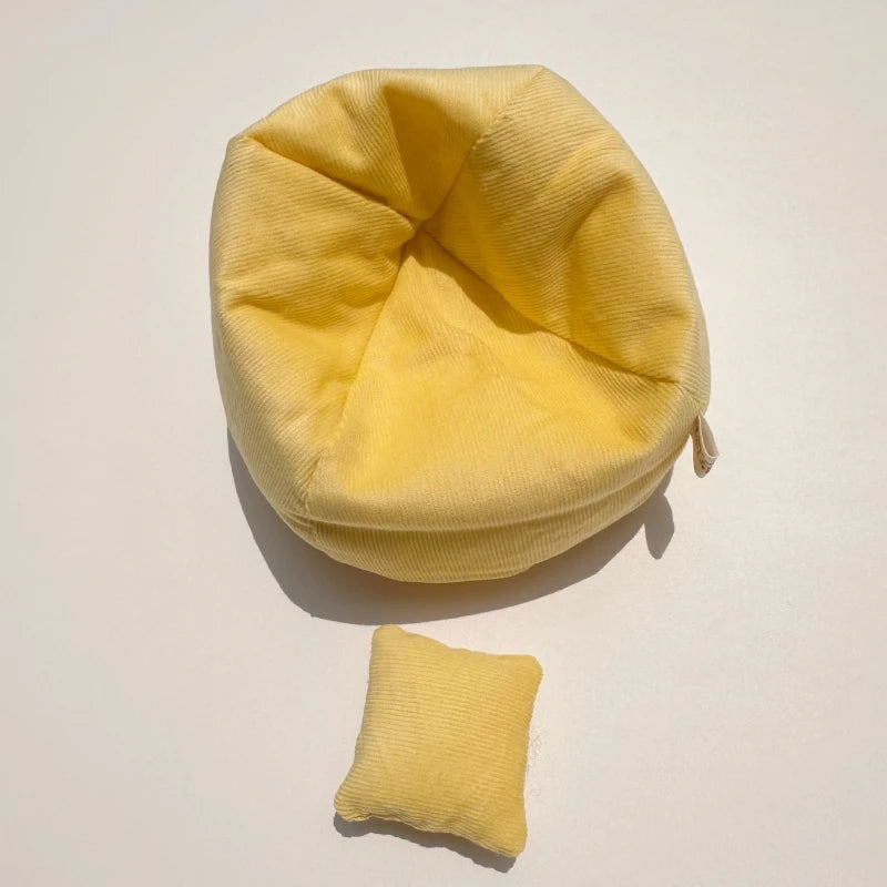 Mini Sofa Bed for Labubu Doll – Cute V1/V2/V3 Plush Accessory & Gift