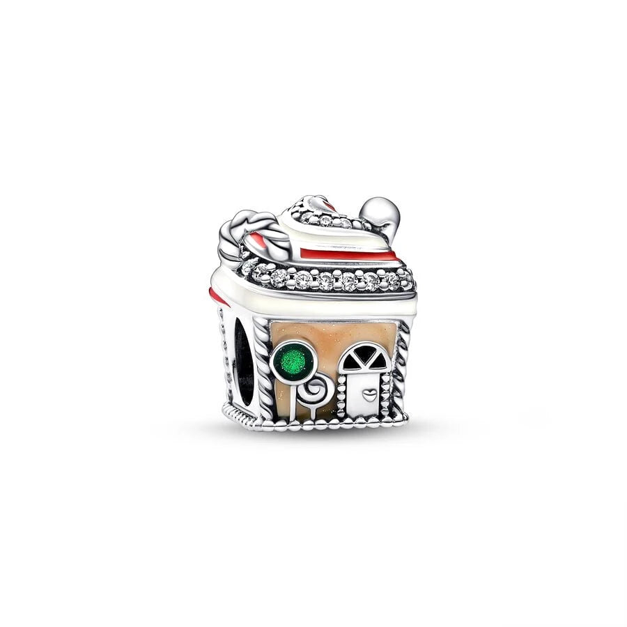 ✨ 925 Silver Christmas Charms – 🍪 Gingerbread, 🦌 Elk & ⛄ Snowman | Pandora-Style Bracelet Compatible