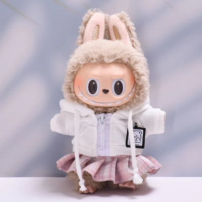 Labubu Spring Summer Dress – Fashion Clothes for 17cm Labubu Dolls