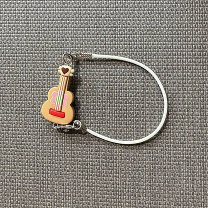 Mini Resin Flocking 3D Bichon Frise Dog Pendant Charm – for 15cm & 17cm Labubu Dolls