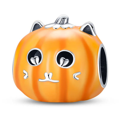 ✨ 925 Sterling Silver Halloween Charms – 🧙‍♀️ Witch, 💀 Skeleton, 👻 Ghost & 🎃 Pumpkin | Pandora-Style Bracelet Compatible