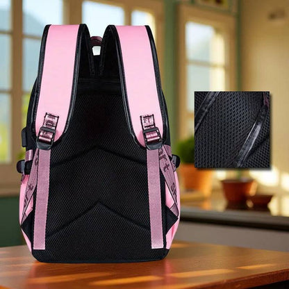 Stitch Backpack – Large Capacity Durable Daypack for Students, Travel & Daily Commute