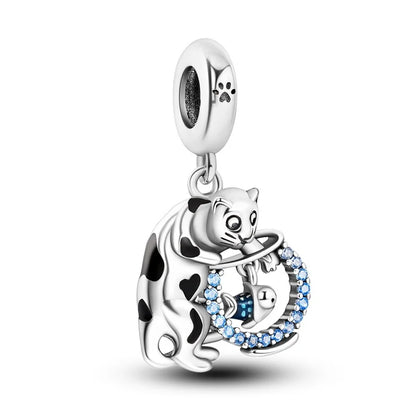 ✨ 925 Sterling Silver Halloween Charms – 🧙‍♀️ Witch, 💀 Skeleton, 👻 Ghost & 🎃 Pumpkin | Pandora-Style Bracelet Compatible
