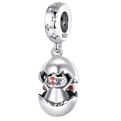 ✨ 925 Sterling Silver Halloween Charms – 🧙‍♀️ Witch, 💀 Skeleton, 👻 Ghost & 🎃 Pumpkin | Pandora-Style Bracelet Compatible