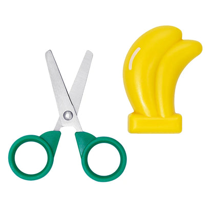 📏✂️🍉 Fruit-Shaped Kids Safety Scissors – Fun & Safe for DIY Crafts!