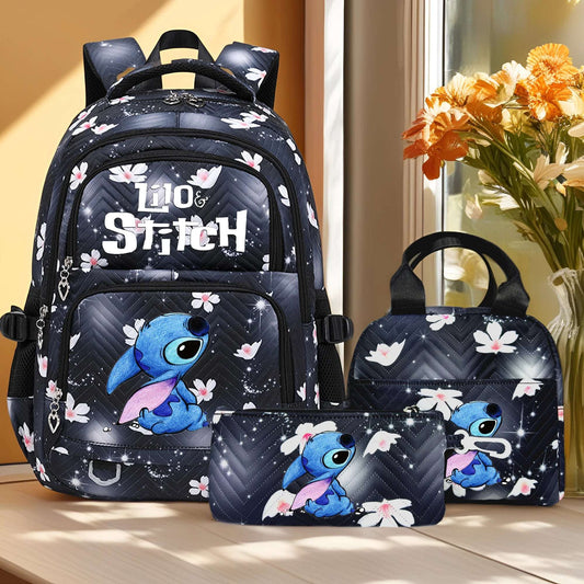 Lilo Stitch Large Capacity Backpack – Lightweight Daypack for School, Travel & Casual Use
