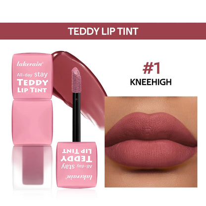 Teddy Tint PlushKiss – All-Day Velvet Lip Glam Lakerain Makeup Store