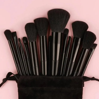 Professional Soft Makeup Brush Set – Fluffy Foundation, Powder, Eyeshadow & Blending Brushes