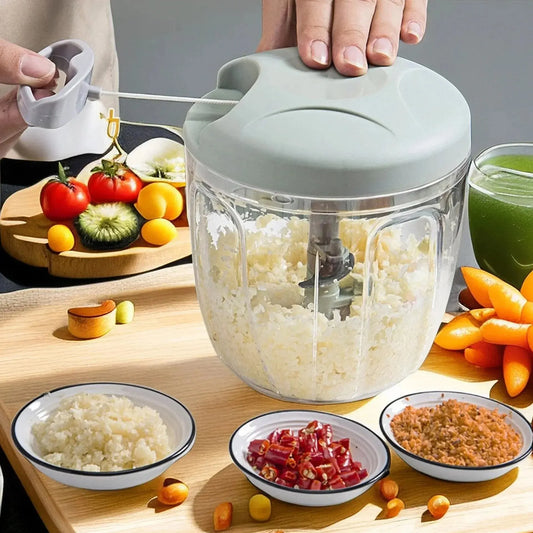🔪 Multifunctional Handheld Food Grinder – Modern Kitchen Essential